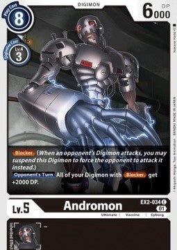 Andromon EX2-034 [ Inglese / Giapponese ]