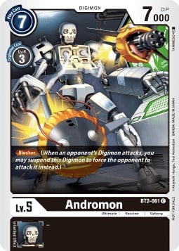 Andromon BT2-061 [ Inglese / Giapponese ]