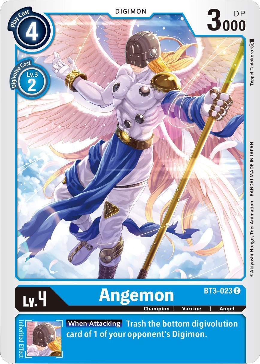 Angemon BT3-023 [ Inglese / Giapponese ]