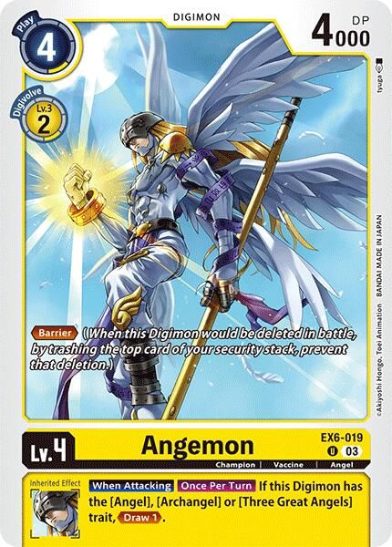 Angemon EX6-019 [ Inglese / Giapponese ]