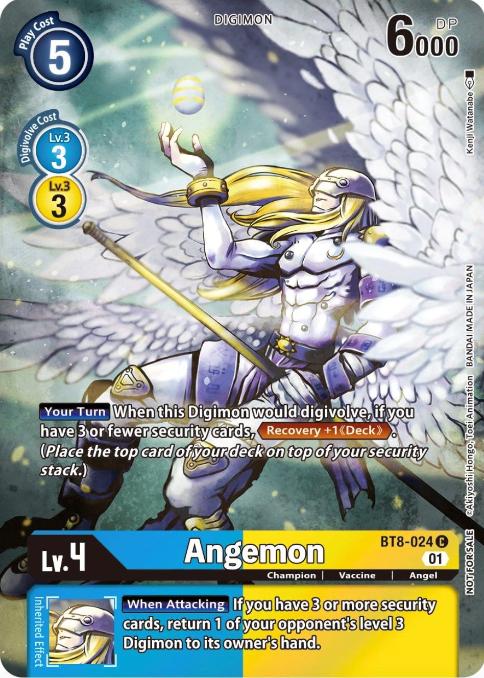 Angemon BT8-024 [ Inglese / Giapponese ]