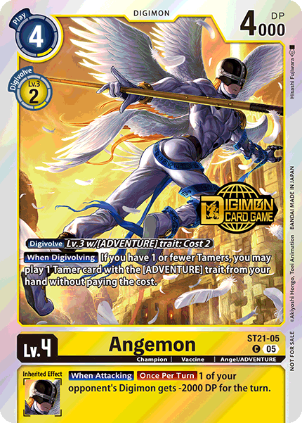 Angemon ST21-05 [ Inglese / Giapponese ]