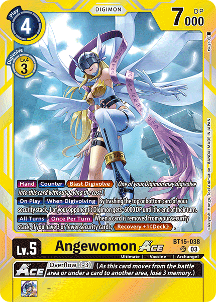 Angewomon Ace BT15-038 [ Inglese / Giapponese ]