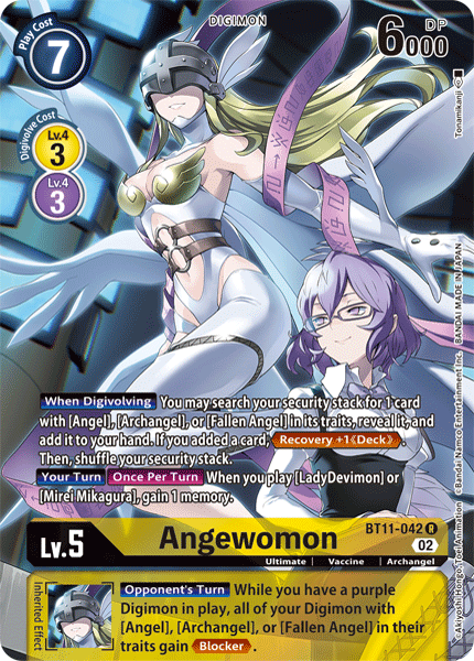Angewomon BT11-042 [ Inglese / Giapponese ]