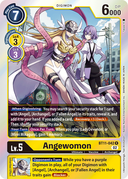Angewomon BT11-042 [ Inglese / Giapponese ]