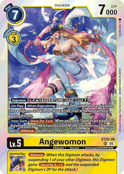 Angewomon ST20-06 [ Inglese / Giapponese ]
