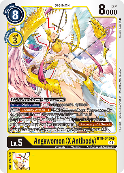 Angewomon BT9-040 [ Inglese / Giapponese ]