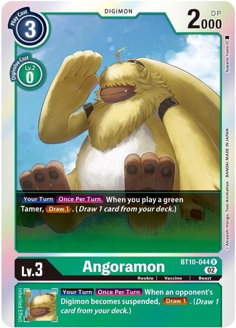 Angoramon BT10-044 [ Inglese / Giapponese ]