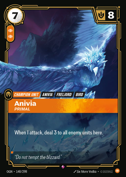 Anivia - Primal [ Inglese / Giapponese / Cinese Semplificato ]