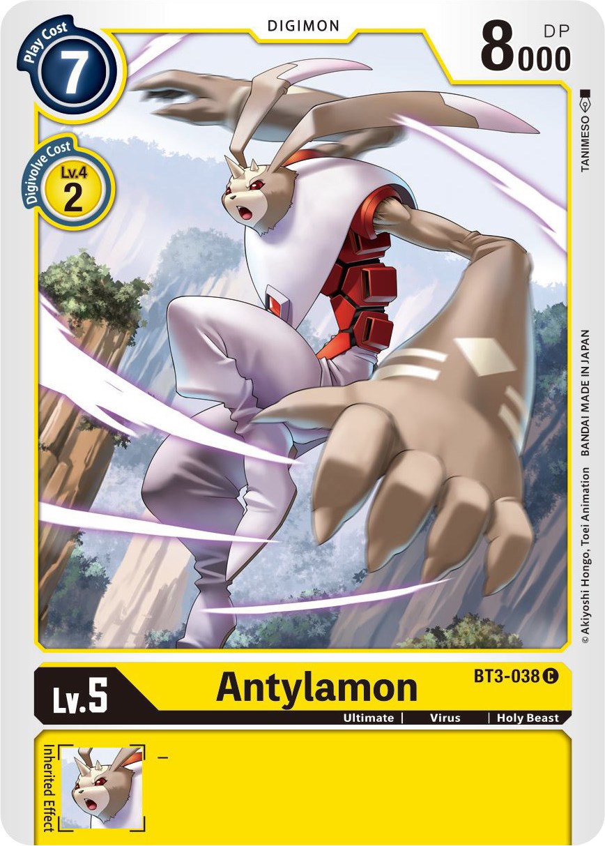 Antylamon BT3-038 [ Inglese / Giapponese ]