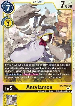 Antylamon EX2-022 [ Inglese / Giapponese ]