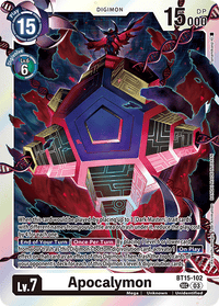 SR - Bt 15 EXCEEDAPOCALYPSE - BT15