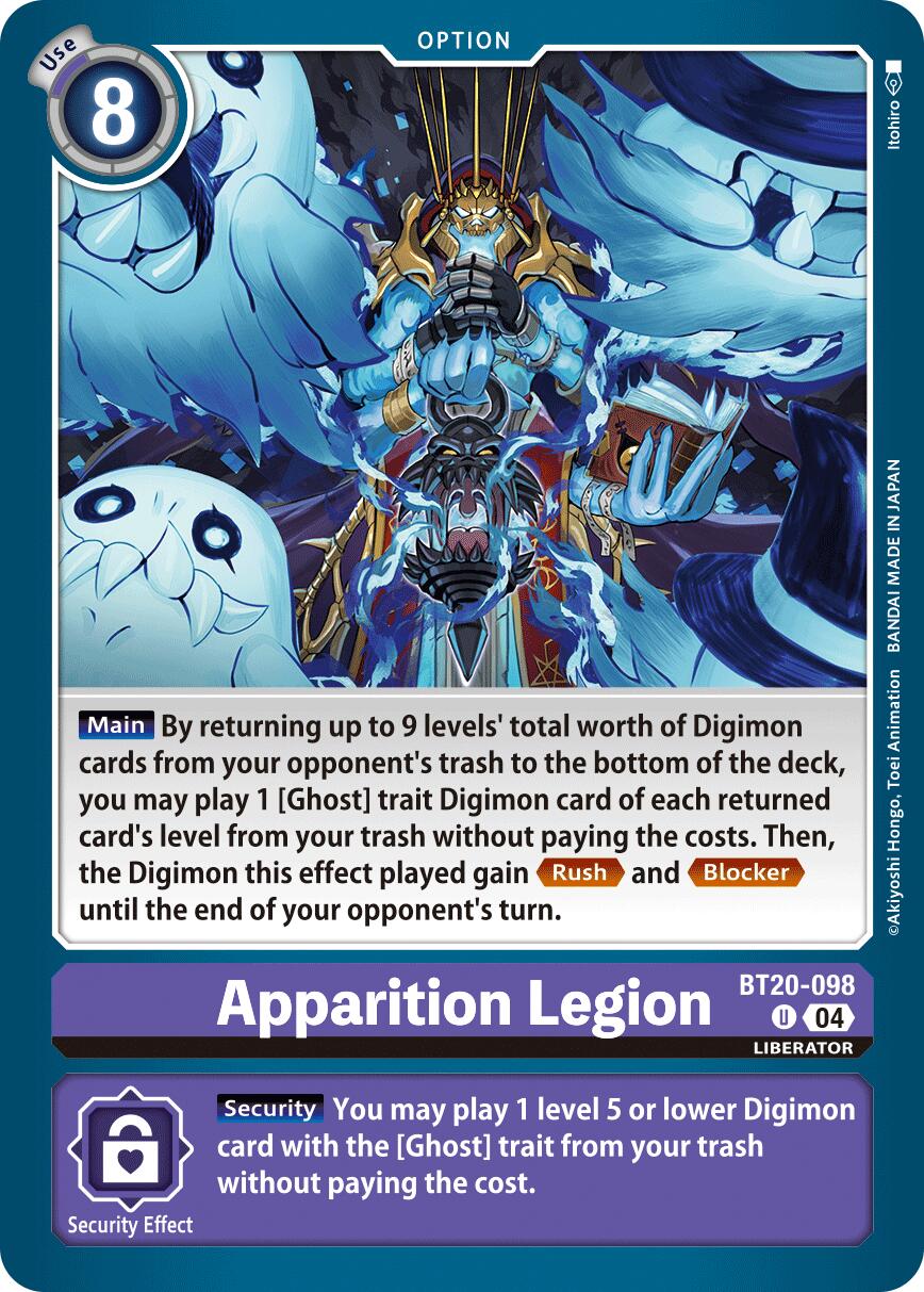 Apparition Legion BT20-098 [ Inglese / Giapponese ]