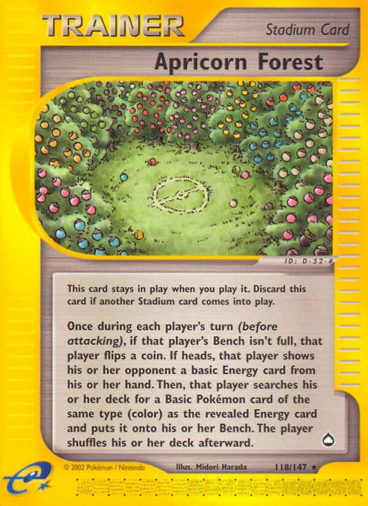 Apricorn Forest - Aquapolis 118/147 [ Italiano / Inglese ]