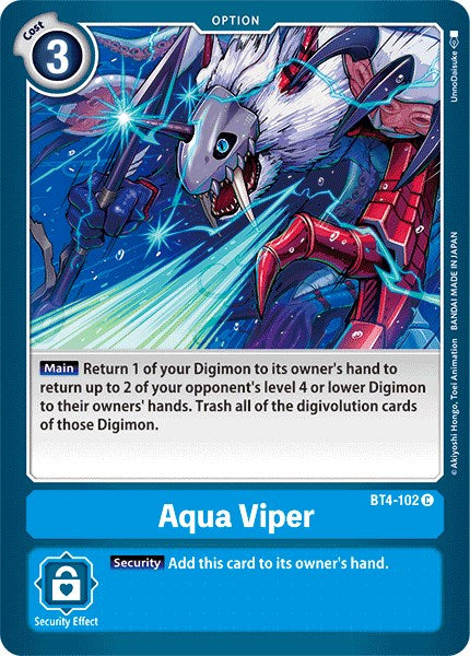 Aqua Viper BT4-102 [ Inglese / Giapponese ]