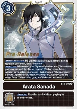 Arata Sanada BT5-090 [ Inglese / Giapponese ]