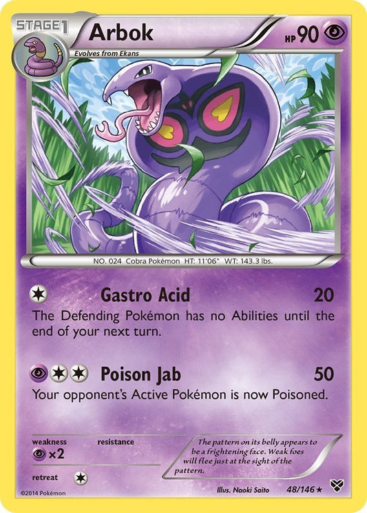 Arbok - XY 048/146 [ Italiano / Inglese ]