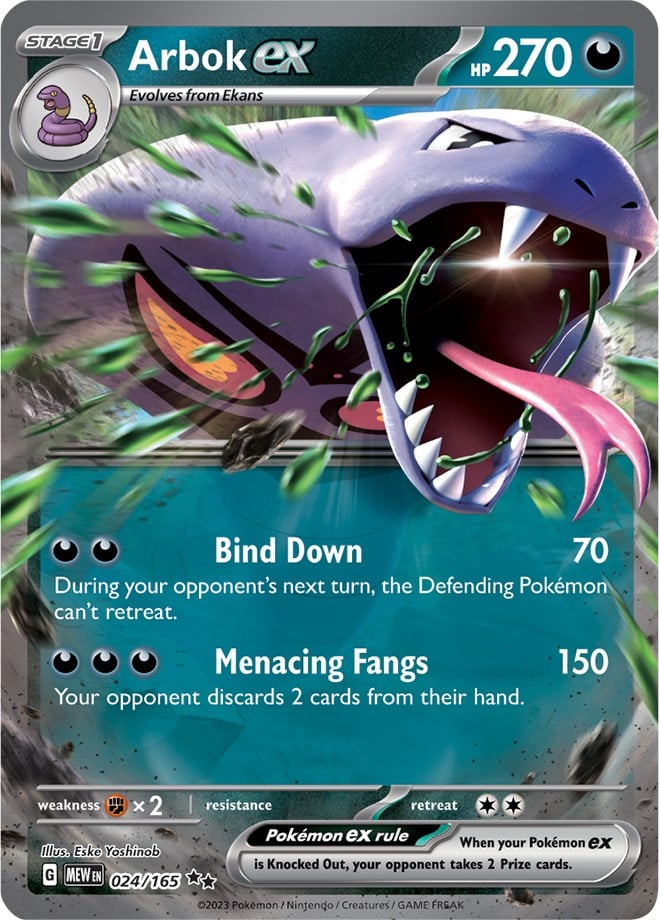 Arbok-ex - 151 024/165 [ Italiano / Inglese ]