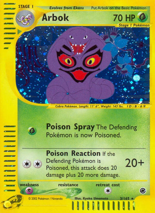 Arbok - Expedition Set Base 035/165 [ Italiano / Inglese ]