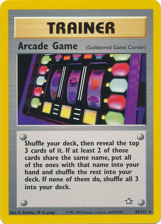 Arcade Game - Neo Genesis 083/111 [ Italiano / Inglese ]