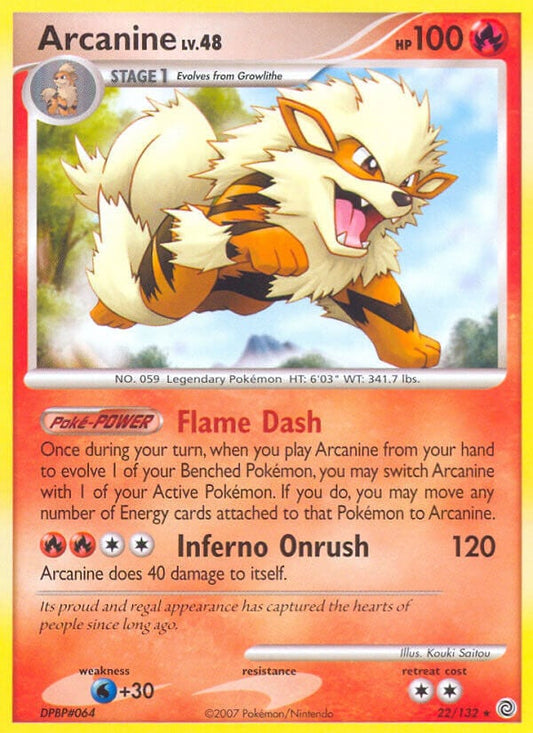 Arcanine Lv.48 - Prodigi Segreti 22/132 [ Italiano / Inglese ]
