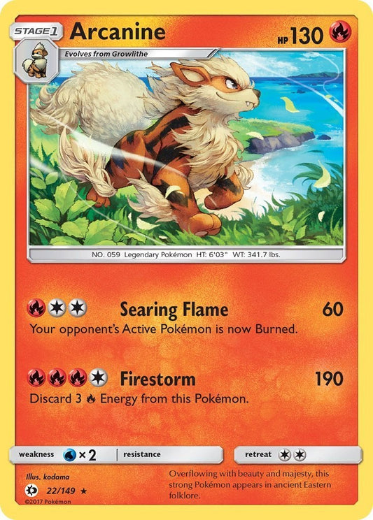 Arcanine - Sole e Luna 22/149 [ Italiano / Inglese ]
