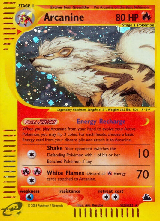Arcanine - Skyridge 3/144 [ Italiano / Inglese ]
