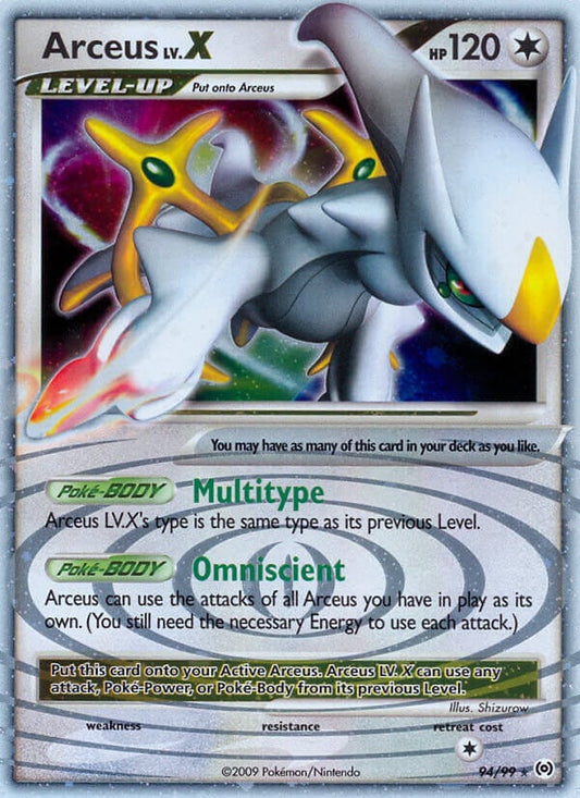 Arceus Lv.X - Arceus 094/099 [ Italiano / Inglese ]