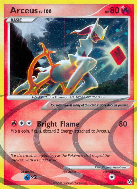 Arceus Lv.100 - Arceus AR3 [ Italiano / Inglese ]