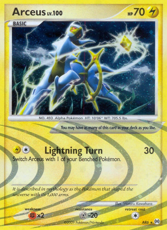 Arceus Lv.100 - Arceus AR6 [ Italiano / Inglese ]