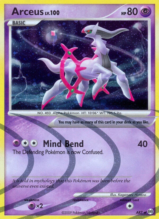 Arceus Lv.100 - Arceus AR7 [ Italiano / Inglese ]