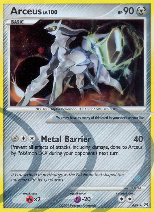 Arceus Lv.100 - Arceus AR9 [ Italiano / Inglese ]