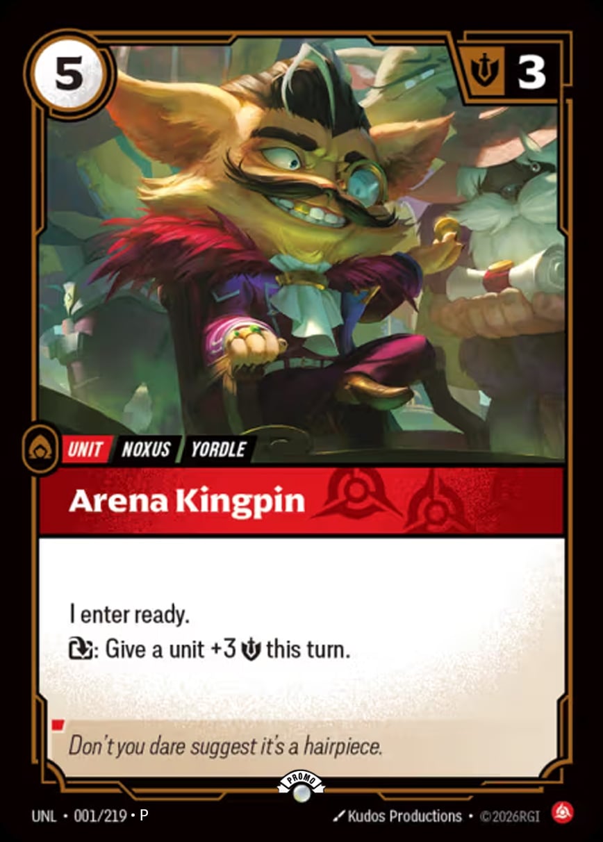 Arena Kingpin (Promo) [ Inglese / Cinese Semplificato ]