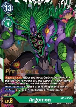 Argomon BT5-058 [ Inglese / Giapponese ]