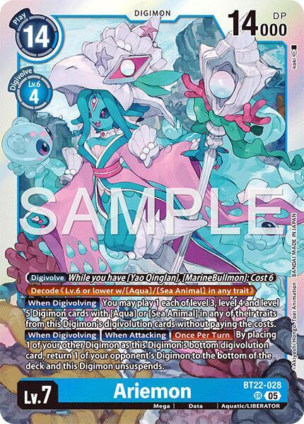 Ariemon BT22-028 [ Inglese / Giapponese ]
