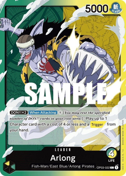 Arlong OP03-022 [ Inglese / Giapponese / Francese / Cinese Semplificato ]