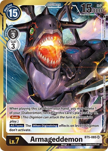 Armageddemon BT5-085 [ Inglese / Giapponese ]