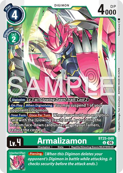 Armalizamon BT25-049 [ Inglese / Giapponese ]