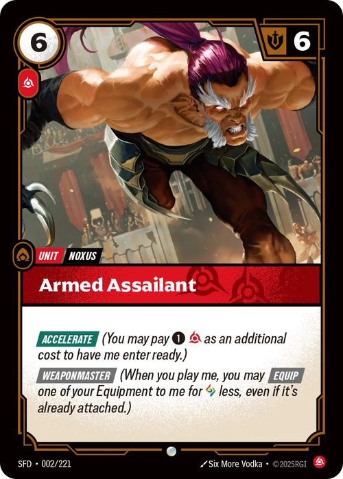 Armed Assailant (Common) [ Inglese / Cinese Semplificato ]