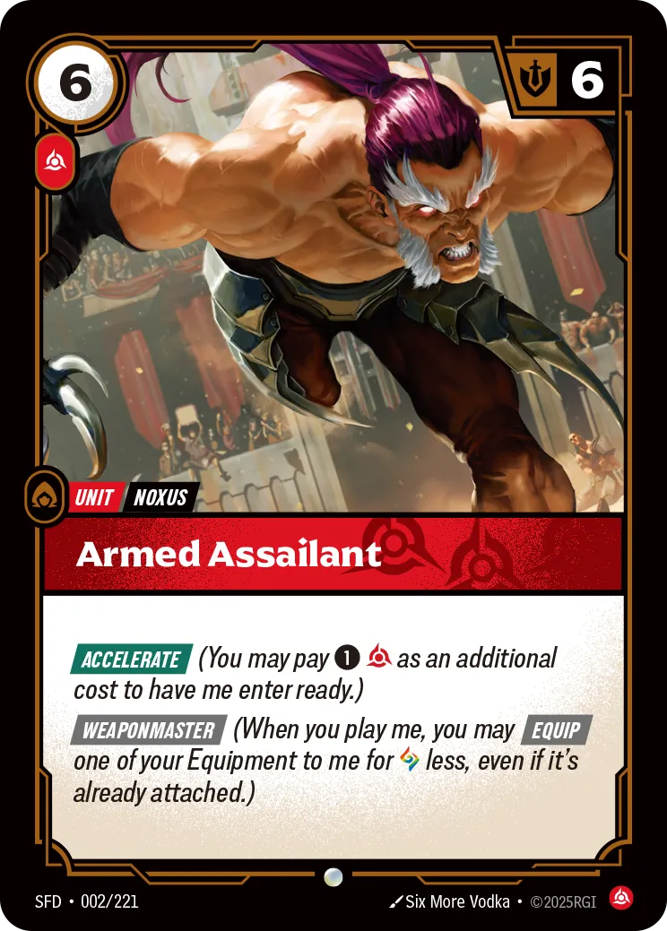 Armed Assailant (Common) [ Inglese / Cinese Semplificato ]