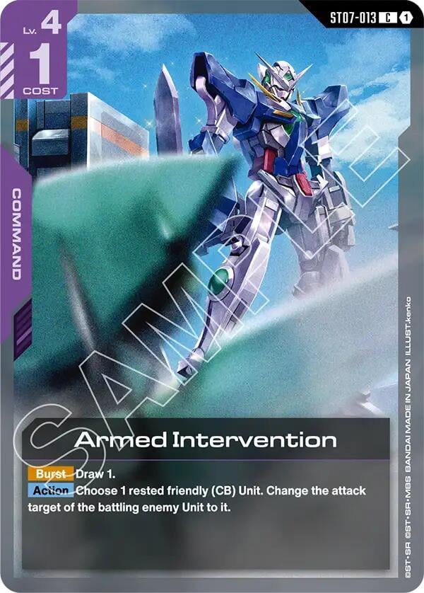 Armed Intervention ST07-013 [ Inglese / Giapponese ]