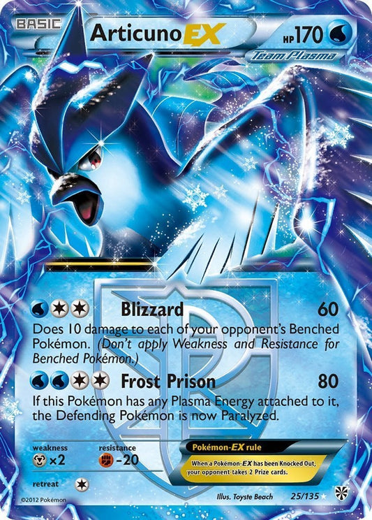 Articuno-EX - Uragano Plasma 25/135 [ Italiano / Inglese ]