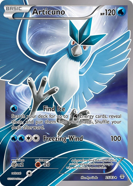 Articuno - Generazioni 025/083 [ Italiano / Inglese ]