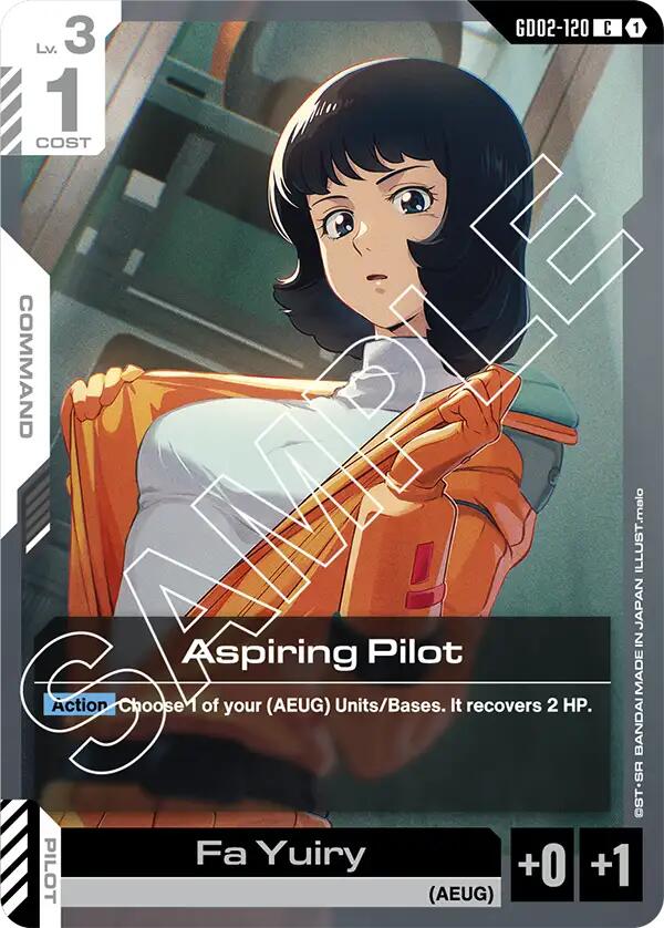 Aspiring Pilot GD02-120 [ Inglese / Giapponese ]