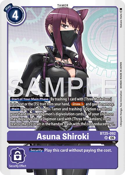 Asuna Shiroki BT25-092 [ Inglese / Giapponese ]