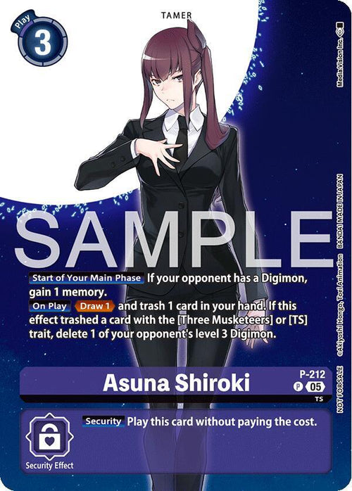 Asuna Shiroki P-212 [ Inglese / Giapponese ]