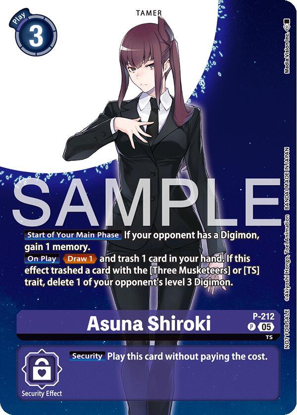 Asuna Shiroki P-212 [ Inglese / Giapponese ]