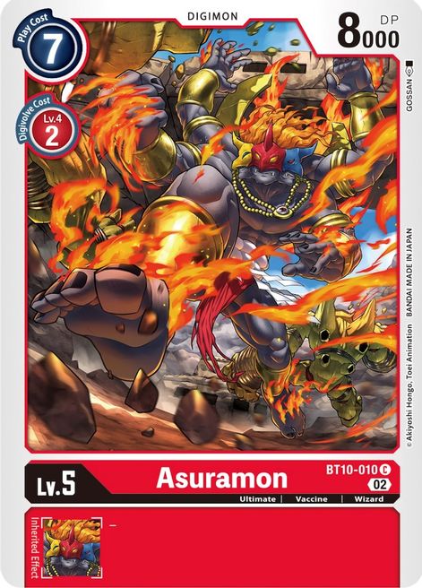 Asuramon BT10-010 [ Inglese / Giapponese ]