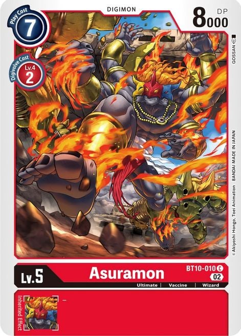 Asuramon BT10-010 [ Inglese / Giapponese ]