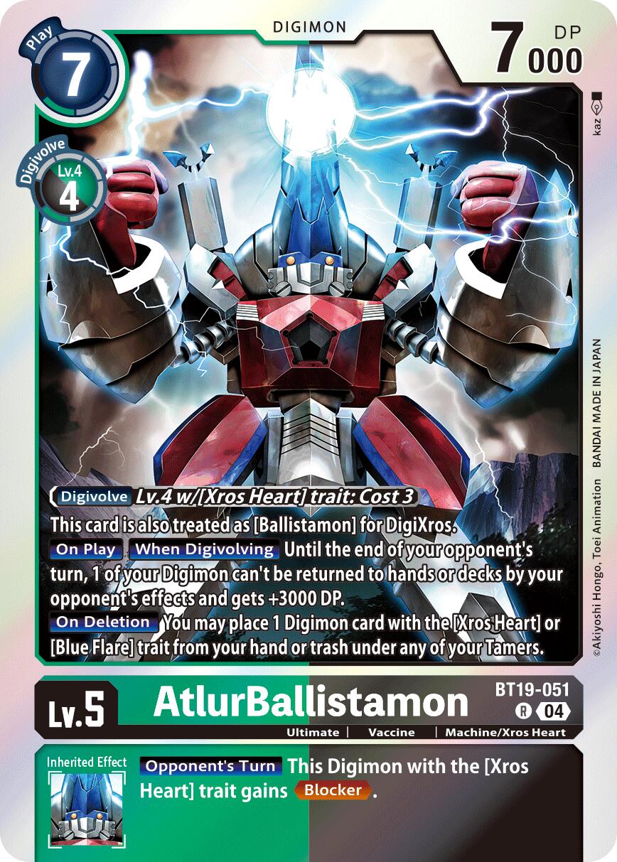 AtlurBallistamon BT19-051 [ Inglese / Giapponese ]